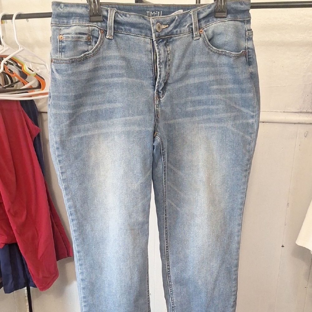 Time and Tru Light Wash Denim Jeans